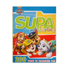 Colouring Book - Paw Patrol Supa Colouring 200 Page